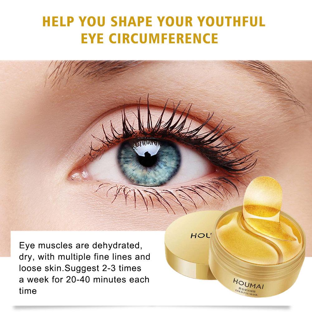 Luxury Skincare Mask - Masque pour les yeux en or
