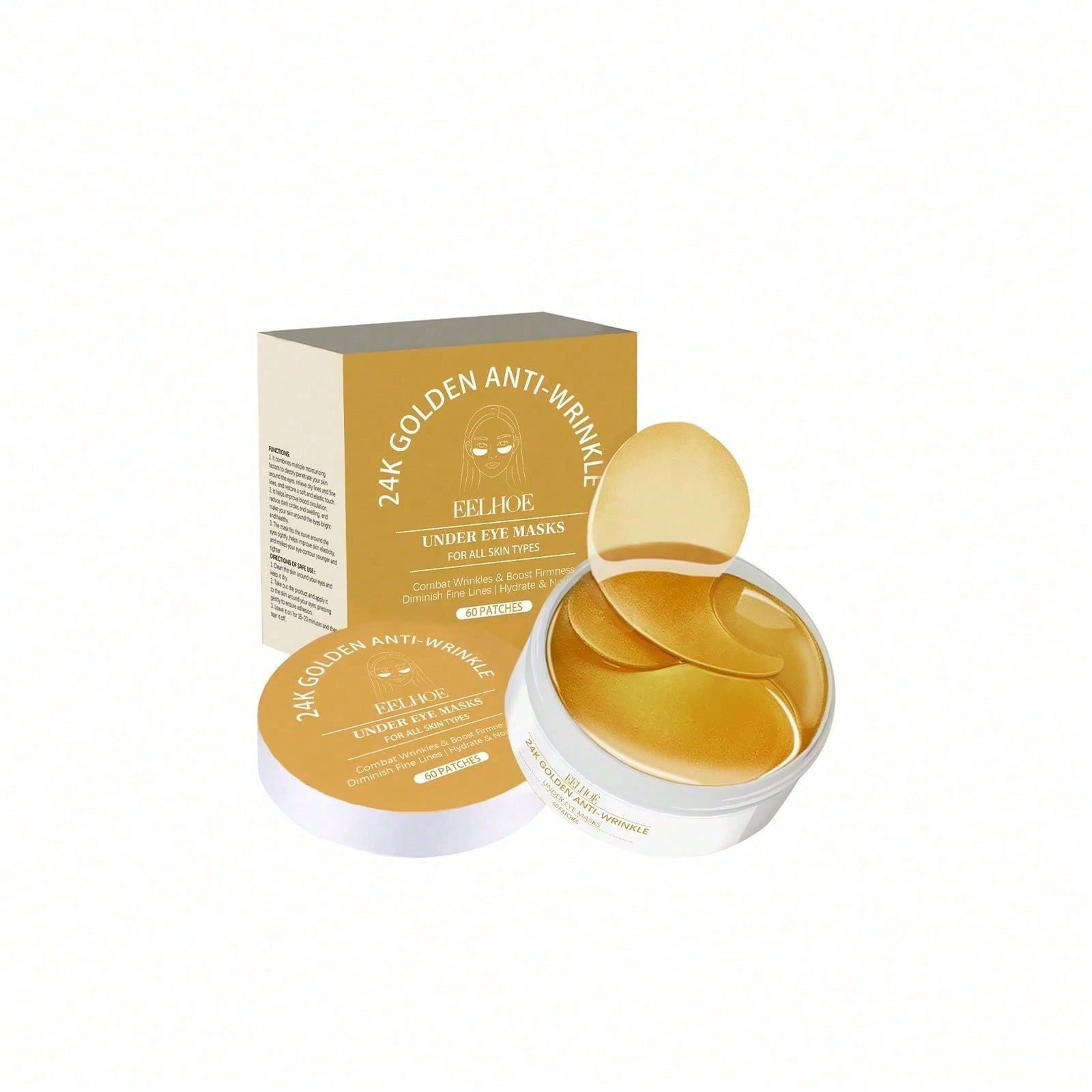 Luxury Skincare Lines - Masque pour les yeux en or