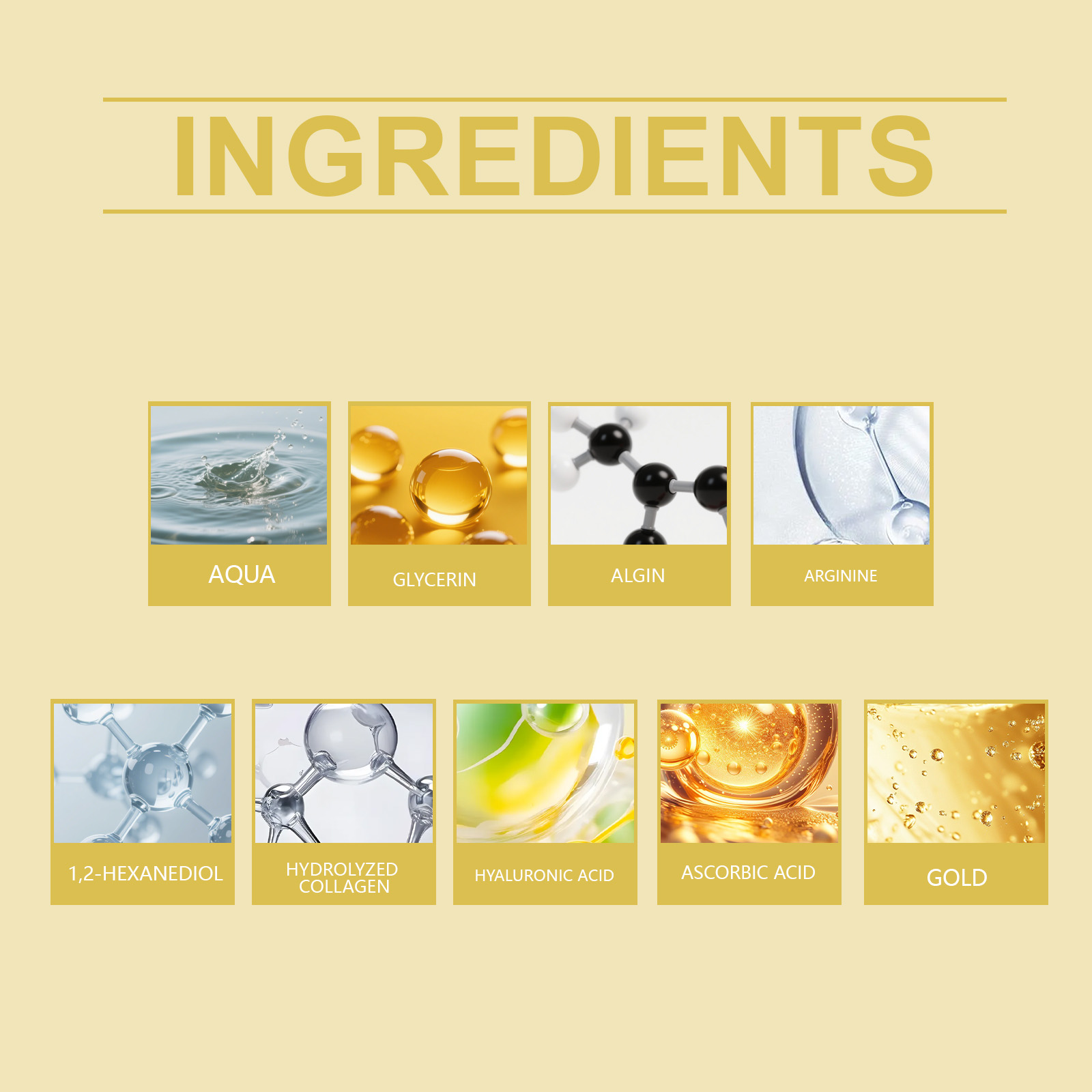 Masque pour les yeux réparateu - Luxury Skincare Mask avis et prix
