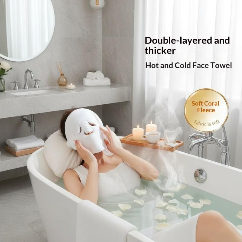 Serviette Masque Visage Réutil - Luxury Skincare Mask avis et prix