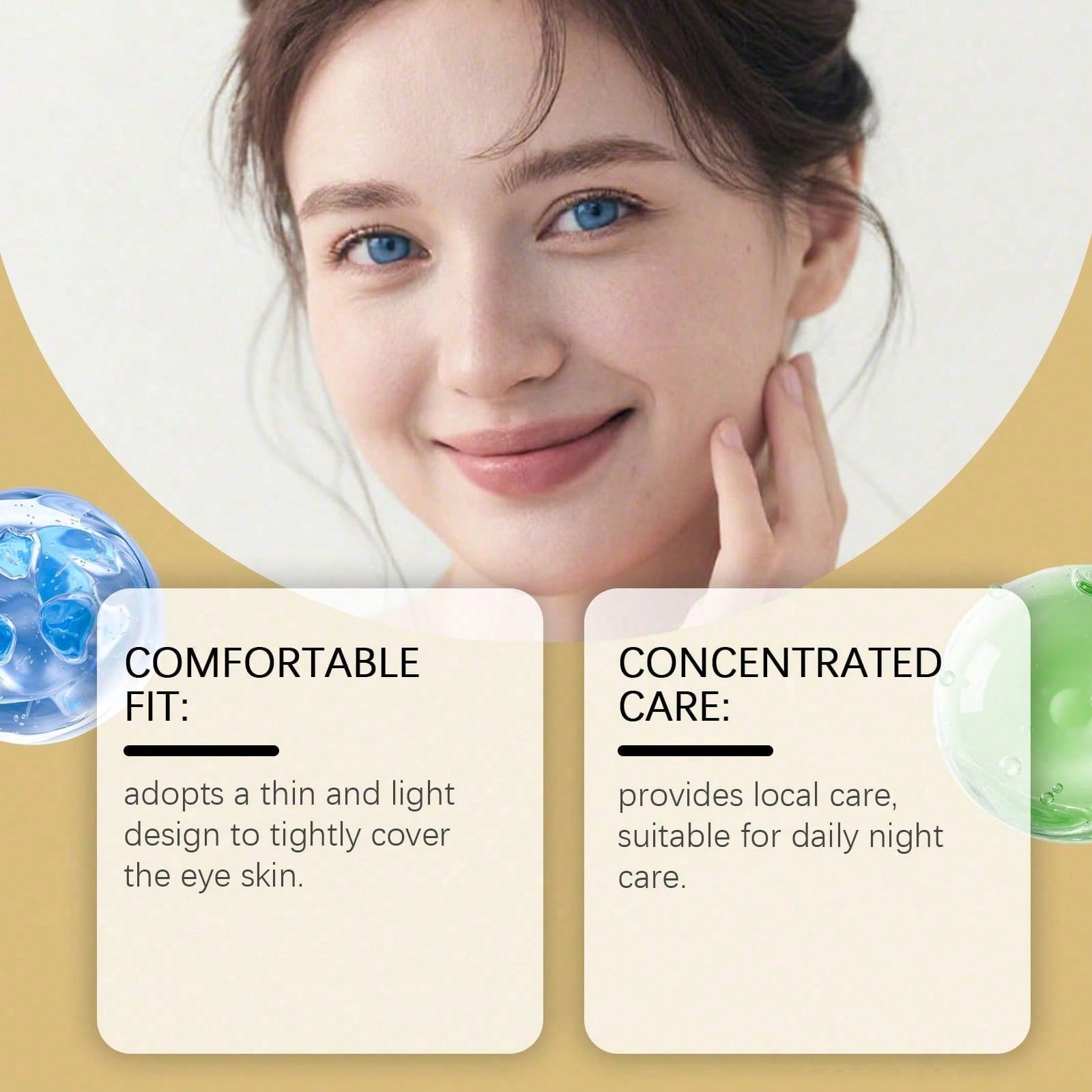 Masque pour les yeux en or 24  - Luxury Skincare Lines avis et prix
